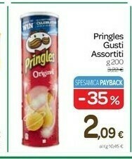 Carrefour Pringles Patatine fritte offerta
