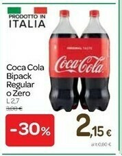 Carrefour Coca Cola Coca cola zero offerta
