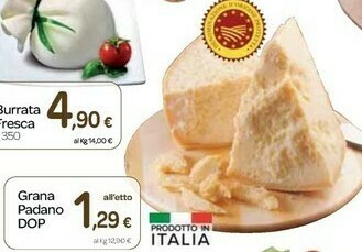Carrefour Grana Padano Formaggio offerta