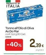 Carrefour Tonno offerta