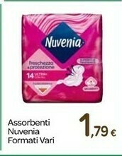 Carrefour Nuvenia Assorbenti offerta