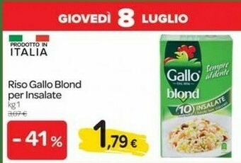 Carrefour Gallo Riso offerta