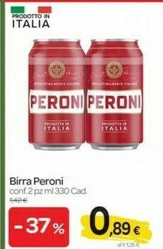 Carrefour Peroni Birra offerta