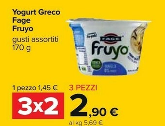 Carrefour Fage Yogurt greco offerta