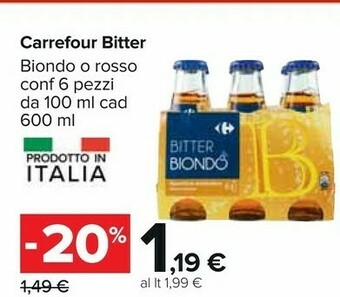 Carrefour Bitter offerta