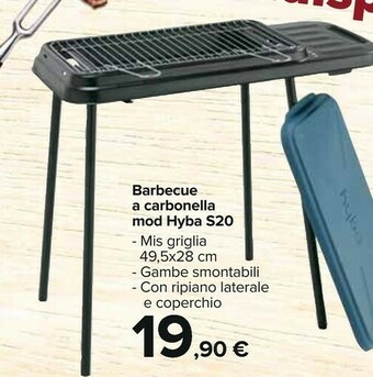 Carrefour Barbecue a carbonella offerta