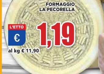 Vivo Supermercati Formaggio La Pecorella offerta