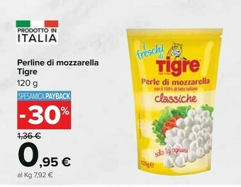 Carrefour Perle Mozzarella offerta