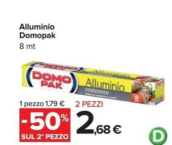 Carrefour Domopak Sacchetto spazzatura offerta