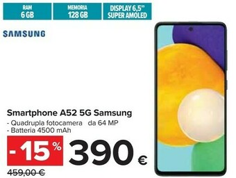 Carrefour Samsung Smartphone android offerta