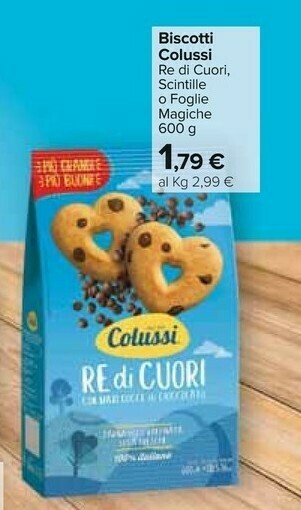 Carrefour Colussi Biscotti offerta