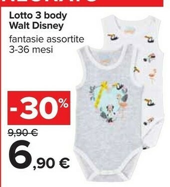 Carrefour Disney Abbigliamento neonato offerta