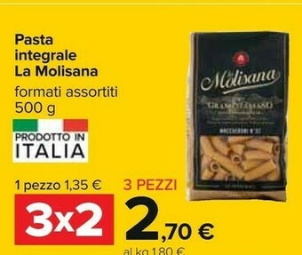 Carrefour La Molisana Pasta di semola offerta
