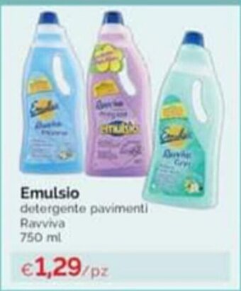 Emulsio detergente pavimenti Ravviva 750 ml