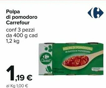 Carrefour Pomodori pelati offerta