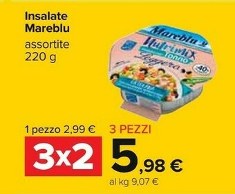 Carrefour Mareblu Tonno offerta