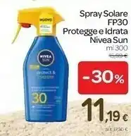 Carrefour Express Nivea Crema solare offerta
