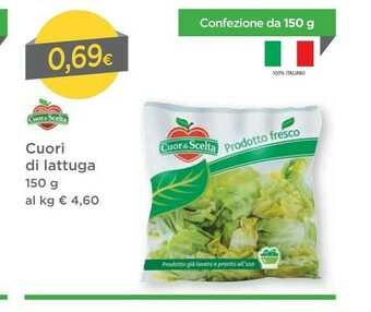 DPiù Cuor di scelta Cuori Di Lattuga offerta