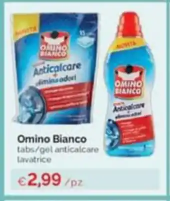 Prodet Omino Bianco tabs/gel anticalcare lavatrice offerta