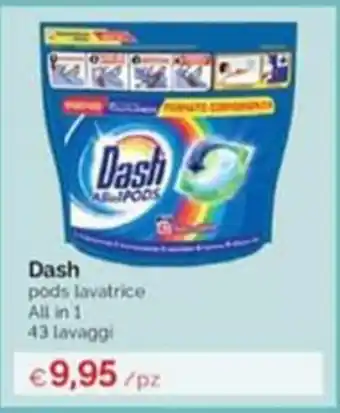 Prodet Dash pods lavatrice All in 1 43 lavaggi offerta