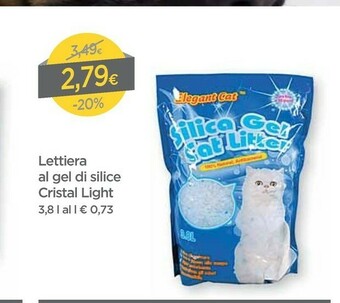 DPiù Lettiera per gatti offerta