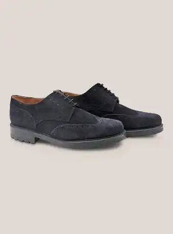 Scarpe modello derby in camoscio