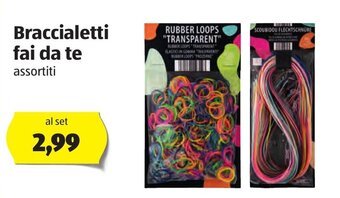 ALDI Braccialetti fai da te offerta
