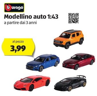ALDI Modellino auto 1:43 offerta