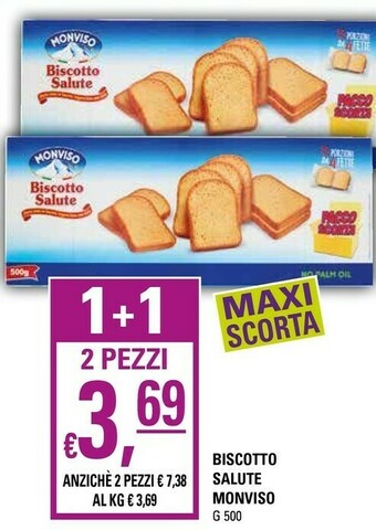 Basko Monviso Fette biscottate offerta