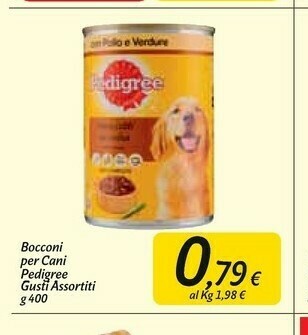 Carrefour Market Pedigree Bocconi Per Cani offerta