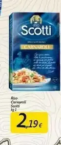 Carrefour Market Scotti Riso Carnaroli 1000 G(ml) offerta