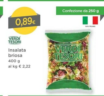 DPiù Verdi tesori Insalata Briosa 400 G(ml) offerta