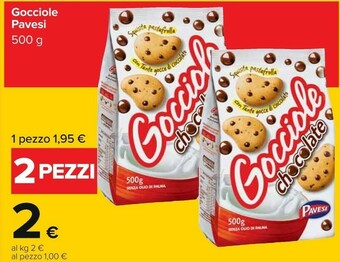 Carrefour Pavesi Gocciole offerta