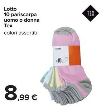 Carrefour Calzini offerta