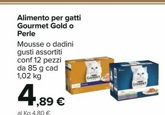 Carrefour Perle Cibo per gatti offerta