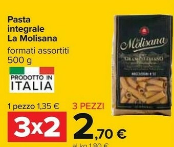 Carrefour La Molisana Pasta di semola offerta