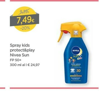 DPiù Nivea Crema solare offerta