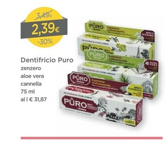 DPiù Vera Dentifricio offerta