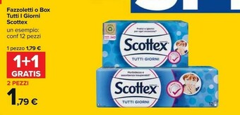 Carrefour Scottex Fazzoletti offerta