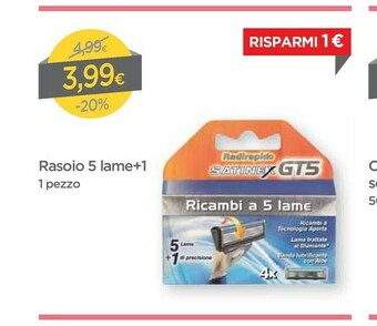 DPiù Rasoio offerta