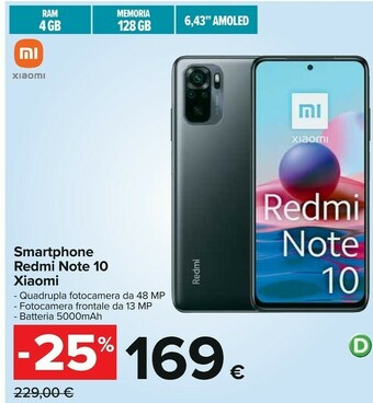 Carrefour Xiaomi Smartphone android offerta