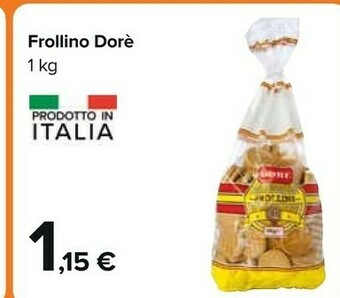 Carrefour Dorè Frollini offerta