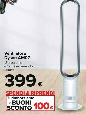 Carrefour Dyson Scopa elettrica offerta