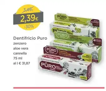 DPiù Vera Dentifricio offerta
