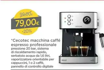 DPiù Cecotec Macchina del caffè offerta