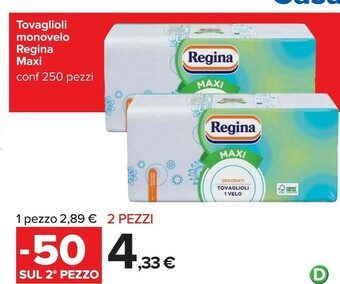 Carrefour Regina Tovaglioli offerta