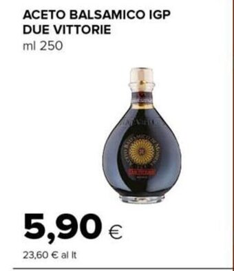 Tigre Due Vittorie Aceto Balsamico IGP ml 250 offerta