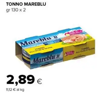 Tigre Mareblu Tonno gr 130 x 2 offerta