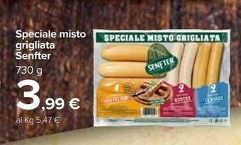 Carrefour Senfter Wurstel offerta