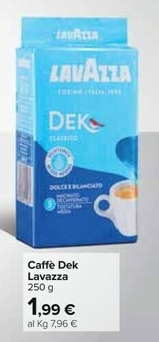 Carrefour Lavazza Caffè offerta